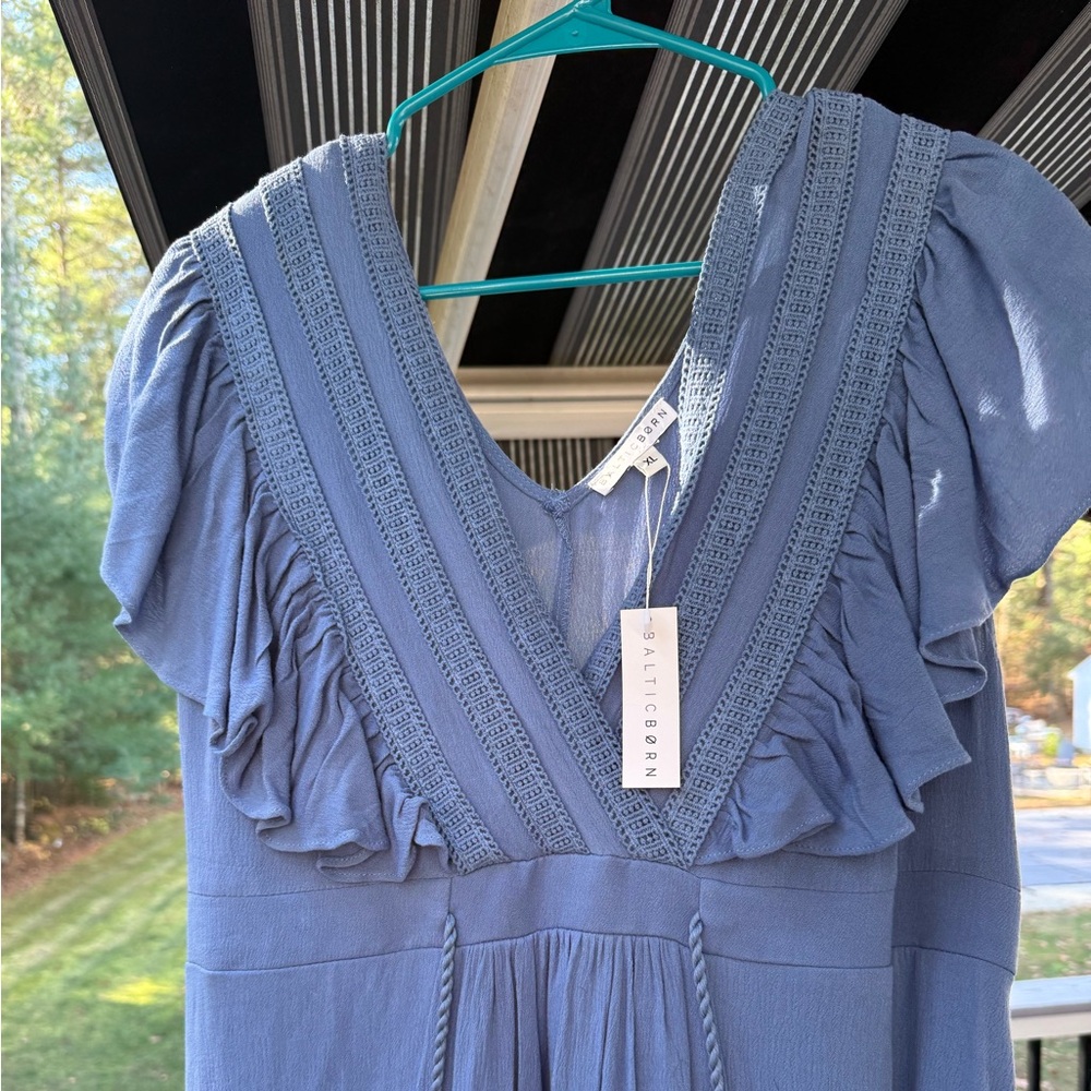 Baltic born maxi dress, xl, blue
